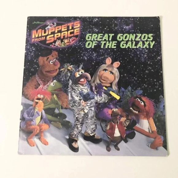 Vtg 1999 Muppets from Space Great Gonzos in the Galaxy Paperback Book - Picture 1 of 16